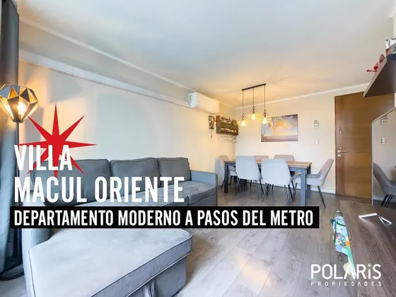 Macul Departamento 2d/2b / Estacionamiento / Bodega