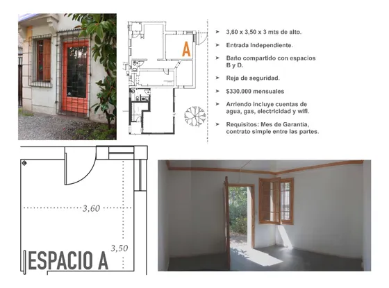 Oficina En Ñuñoa Con Buena Luz Y Entrada Independiente