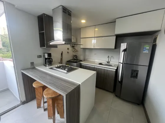  Apartamento Amoblado En Arriendo Ubicado En Poblado Sector La Frontera  (27476).