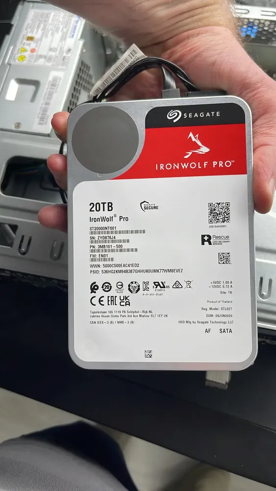 Hd Seagate Ironwolf Pro 20tb Nas Sata6 7200rpm St20000nt001