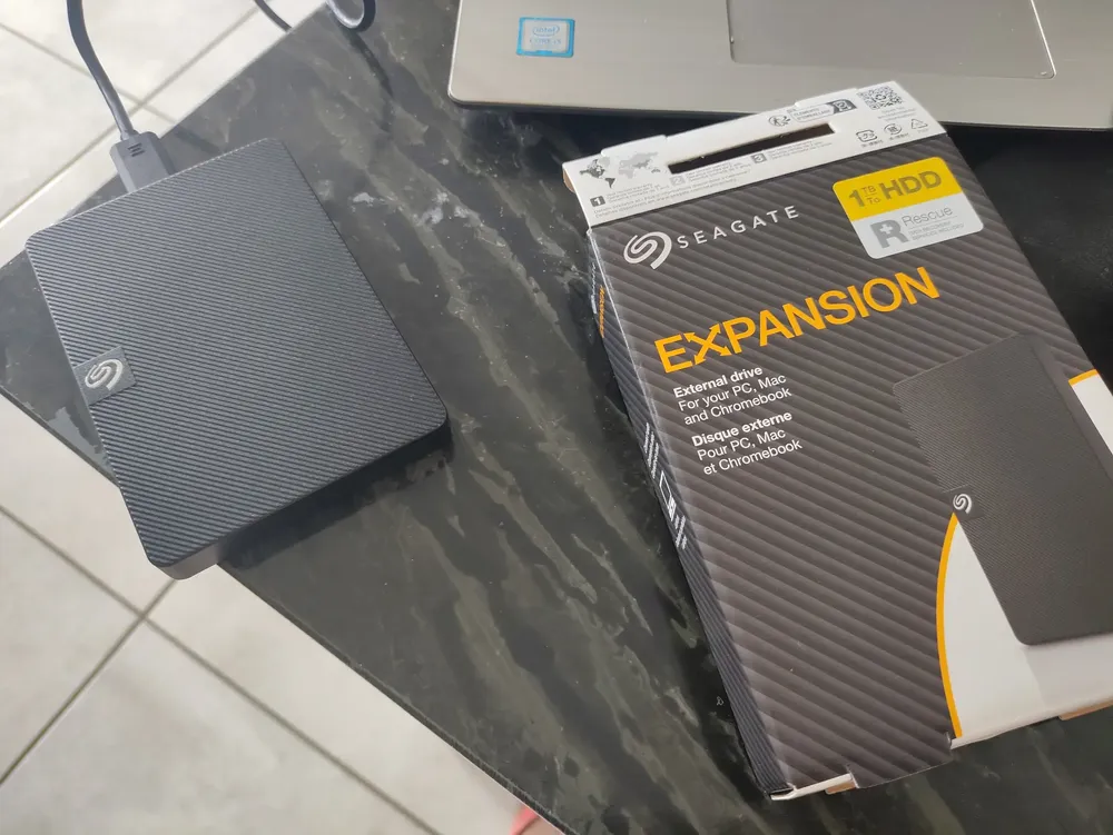Hd Externo Portátil Seagate Expansion 1tb Usb 3.0 Preto