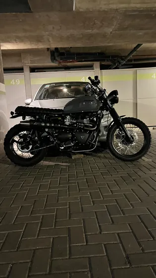D Triumph Scrambler 900 , Única Y Original .