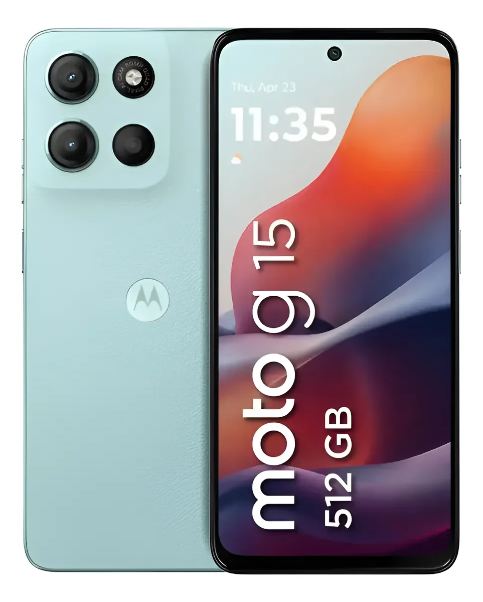 Motorola Moto G15 512gb + 4gb Ram Azul Claro