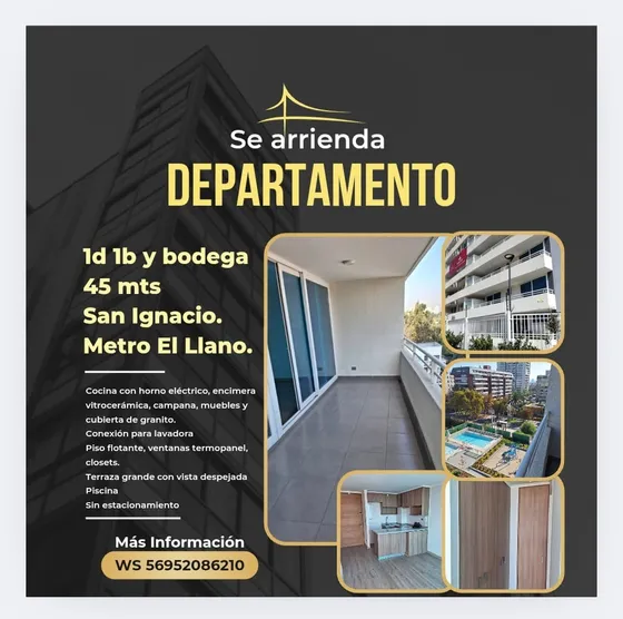 Depto 1d 1b + Bodega San Miguel