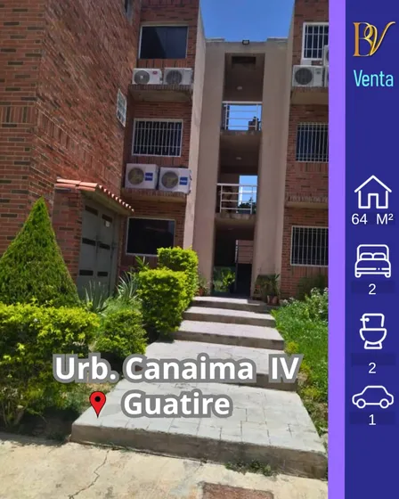 Venta De Apartamento En La Urb. Canaima Iv En Guatire