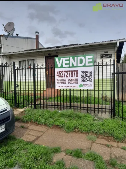 En Venta Casa 2 Dormitorios Campos Deportivos Temuco