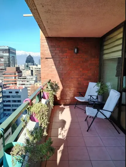 Arriendo Amplio Depto Amoblado En Providencia