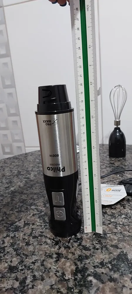 Mixer Processador Philco 3 Em 1 Turbo 800w Inox Pro Max 110v