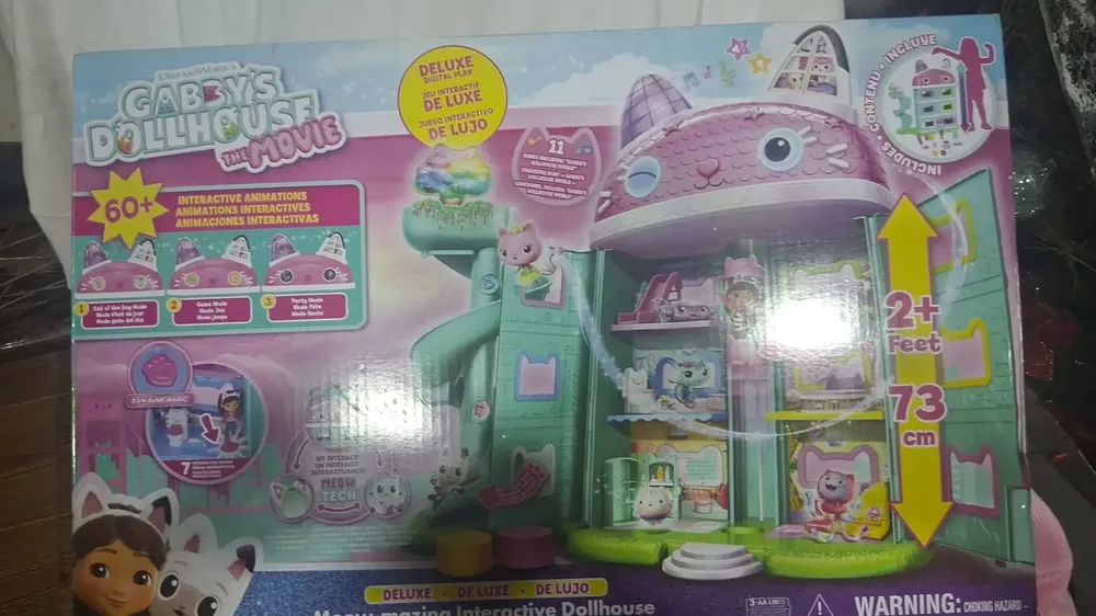 Casa De Muñecas Interactiva Gabby's Dollhouse Spin Master | Meses sin ...
