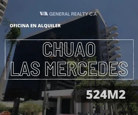Oficina En Alquiler Chuao-las Mercedes 524,95 M2
