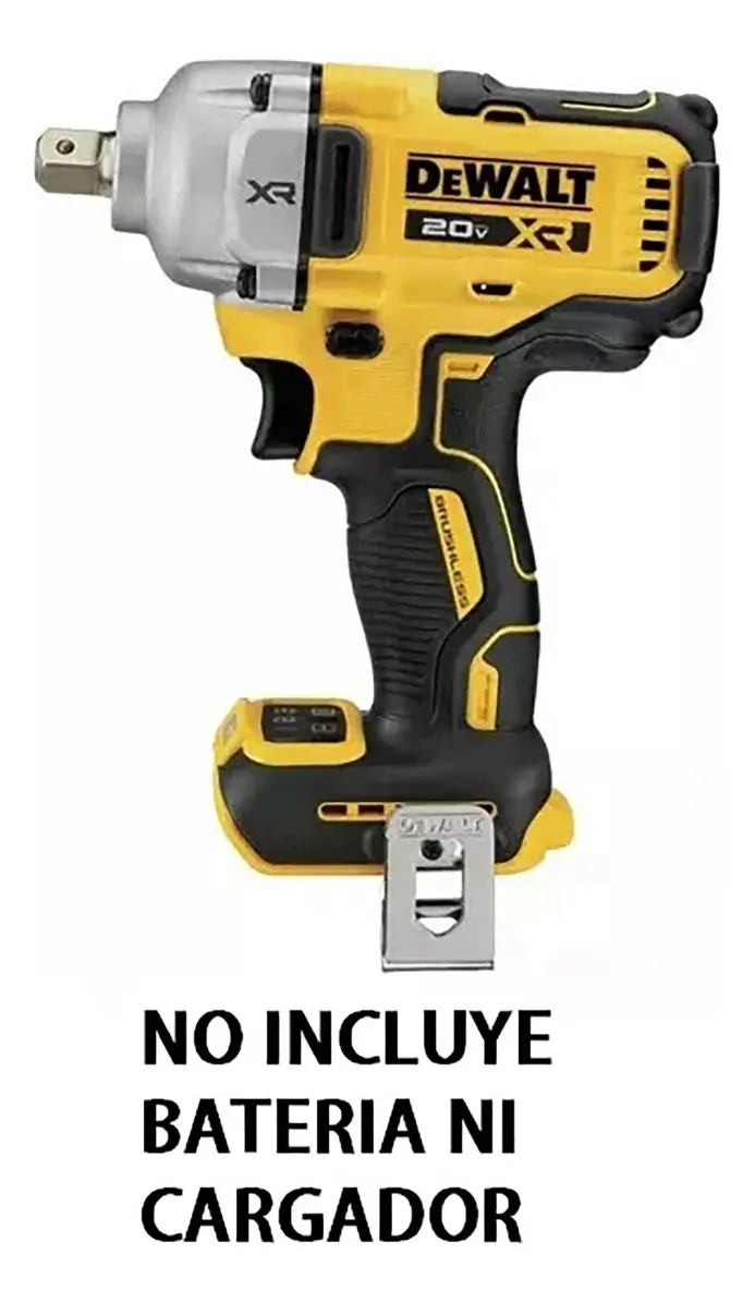 LLAVE DE IMPACTO INALÁMBRICA 20V XR 1/2 BRUSHLESS DEWALT - FOTO 6