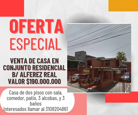 Casa 2 Pisos Unidad Las Plazuelas B - Sur De Cali