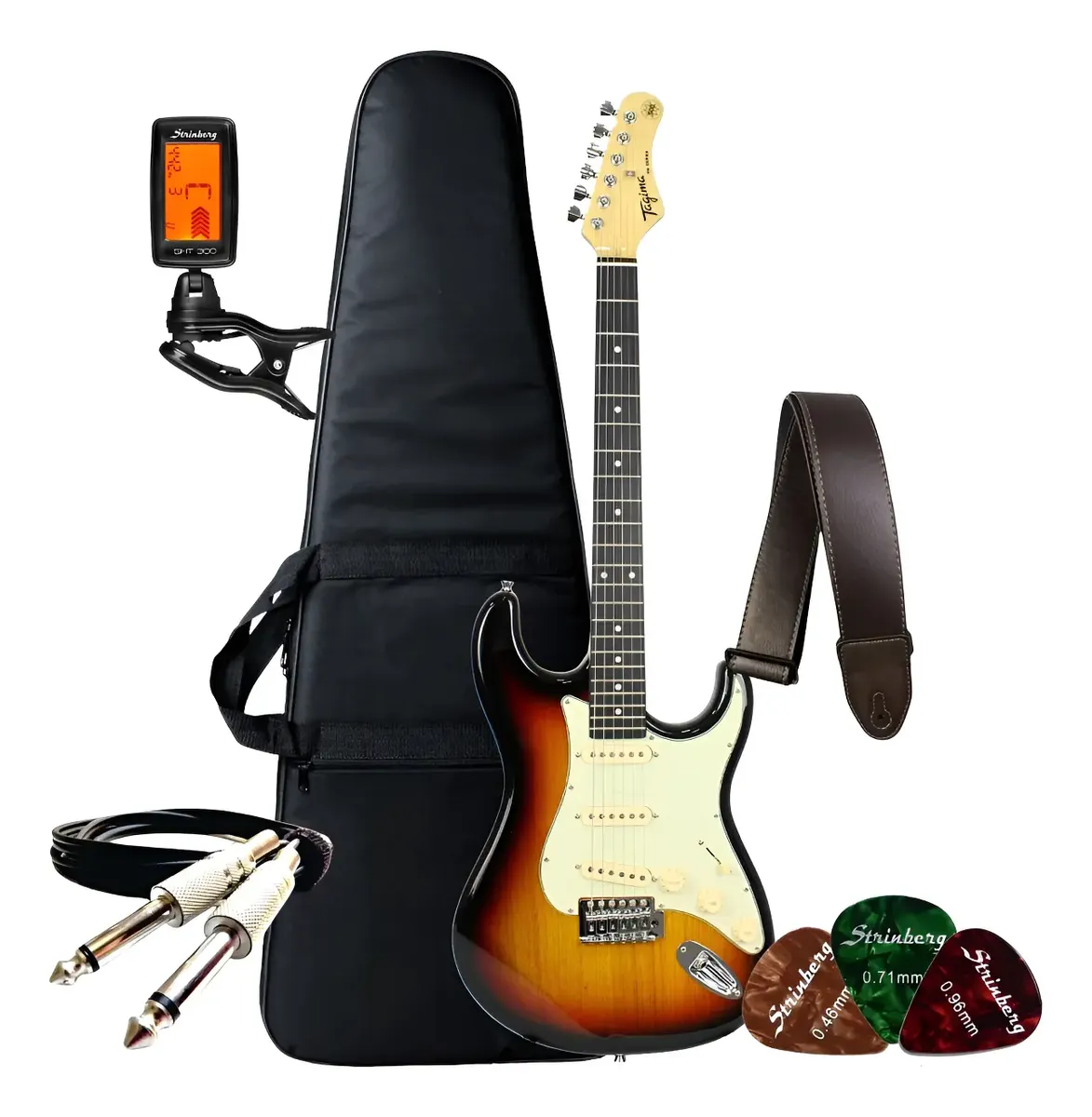 Kit Guitarra Tagima TG500 Stratocaster TW + Acessórios - Tagima