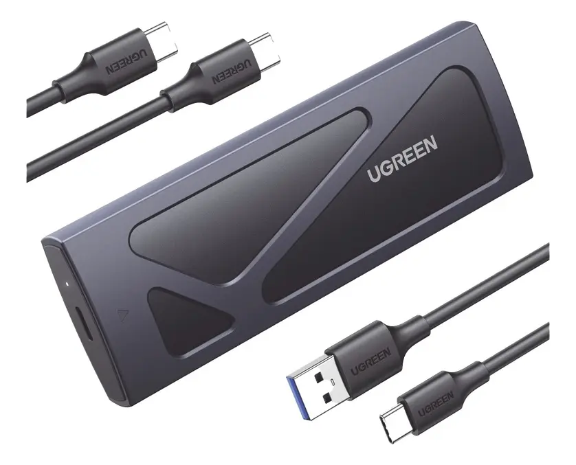 Carry Disk Usb 3.2 Gen2 M.2 Nvme Ssd 10gbps Ugreen Negro