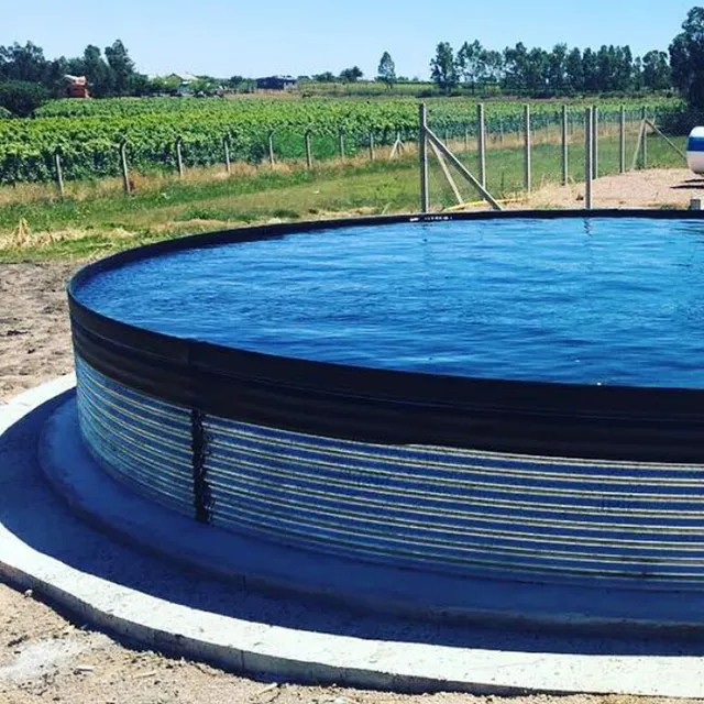 Tanques Australianos Geomembrana Reservorio Agua Cultivo