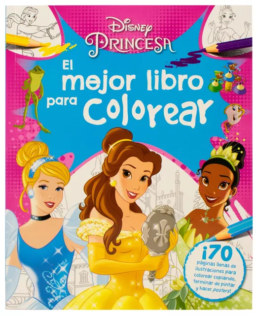 Disney Frozen. El mejor libro para colorear. SILVER DOLPHIN. Libro