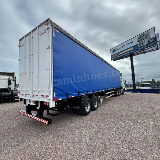 Carreta Sider Furgão Lonado 30 Pallets - 2021