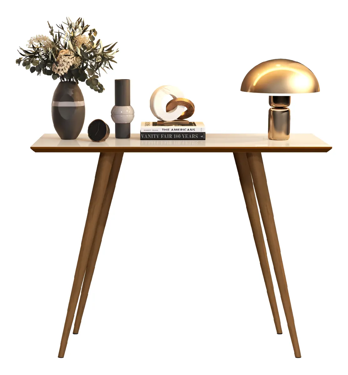 Aparador Buffet Sala Cantinho Café Pé Palito Madeira Retro - Imagem 4