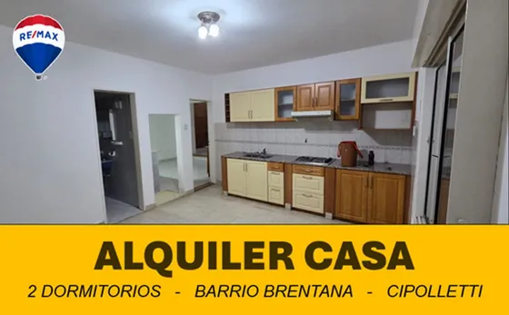 Alquiler Casa Dos Dormitorios, Barrio Brentana