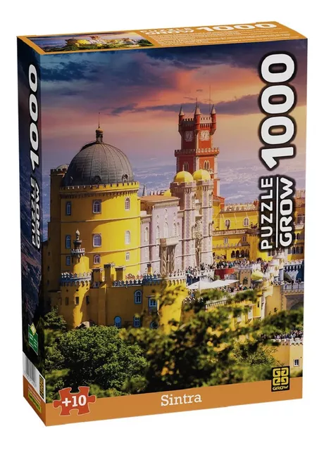 Quebra-cabeça - Castelo de Gernstein - 1000 Peças - Grow