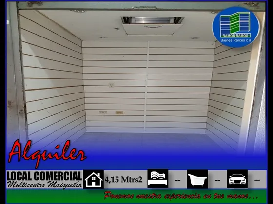 En Alquiler Local Comercial En El Multicentro Maiquetía.