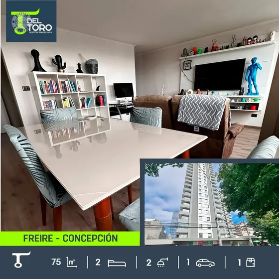 Departamento En Venta De 2 Dorm. En Centro De Concepción