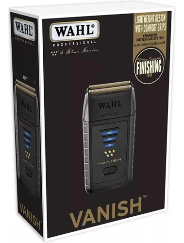 Rasuradora Wahl Vanish Afeitadora Recargable Profesional Color Negro
