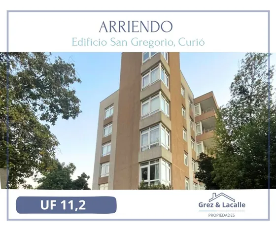 Se Arrienda Departamento Amoblado En Edificio San Gregorio