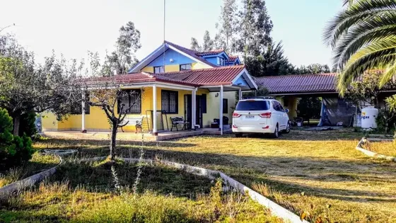 Parcela Con Casa, Ubicada En San Vicente De Naltagua