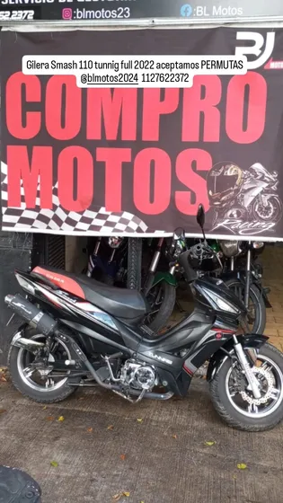 Gilera Smash 110 Tunnig Full 2022 Bl Motos Aceptamos Permuta