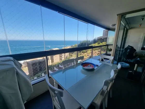 Arriendo Departamento En Costa De Montemar, Con Vista Al Mar