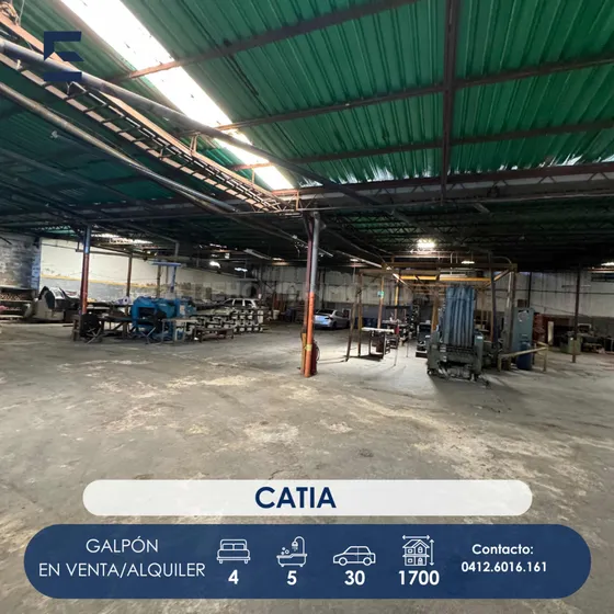 Galpón En Alquiler En Catia