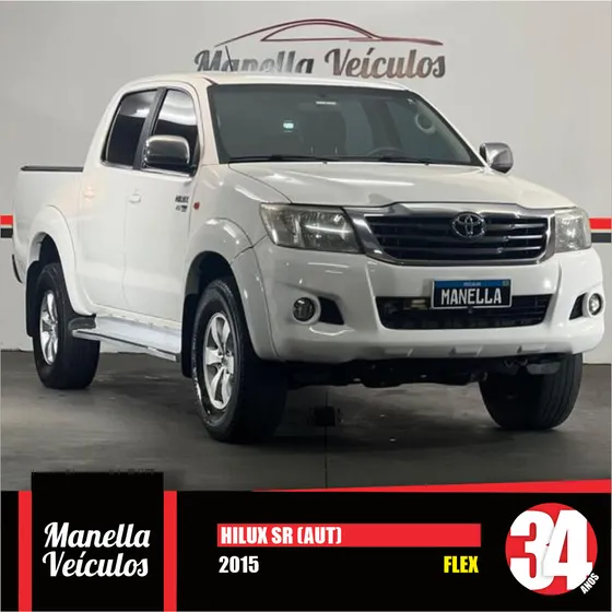 Toyota Hilux 2.7 Sr Cab. Dupla 4x2 Flex Aut. 4p