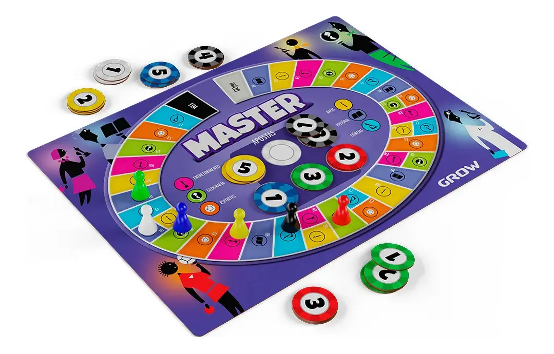 Jogo De Tabuleiro Master 3