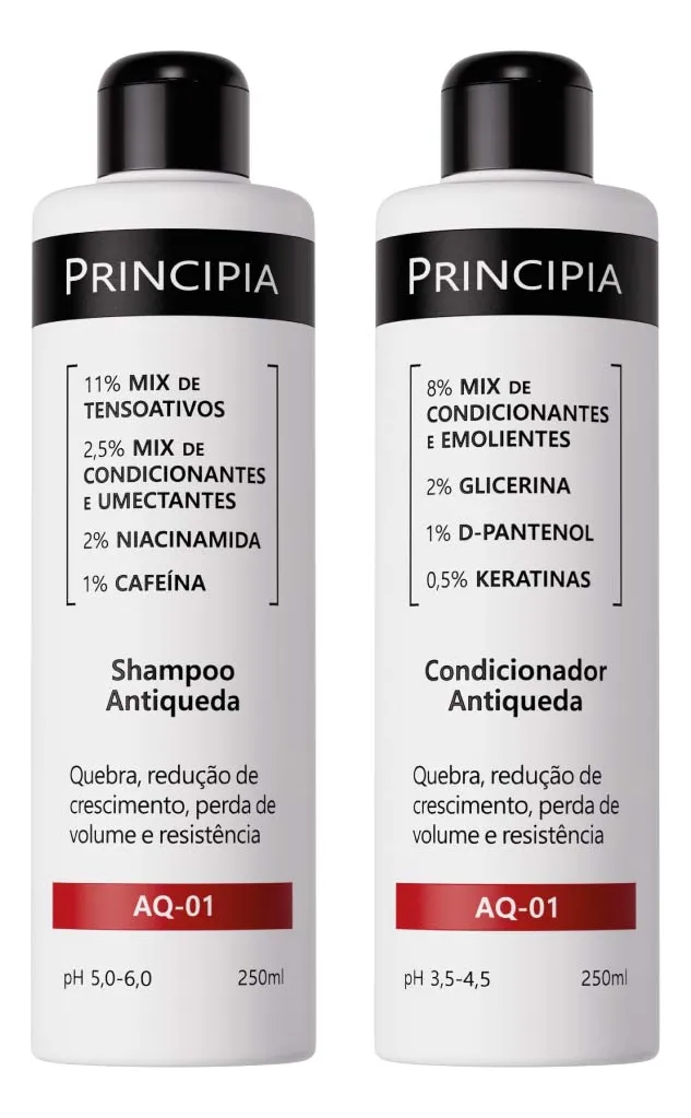 Kit Shampoo E Condicionador Antiqueda Aq-01