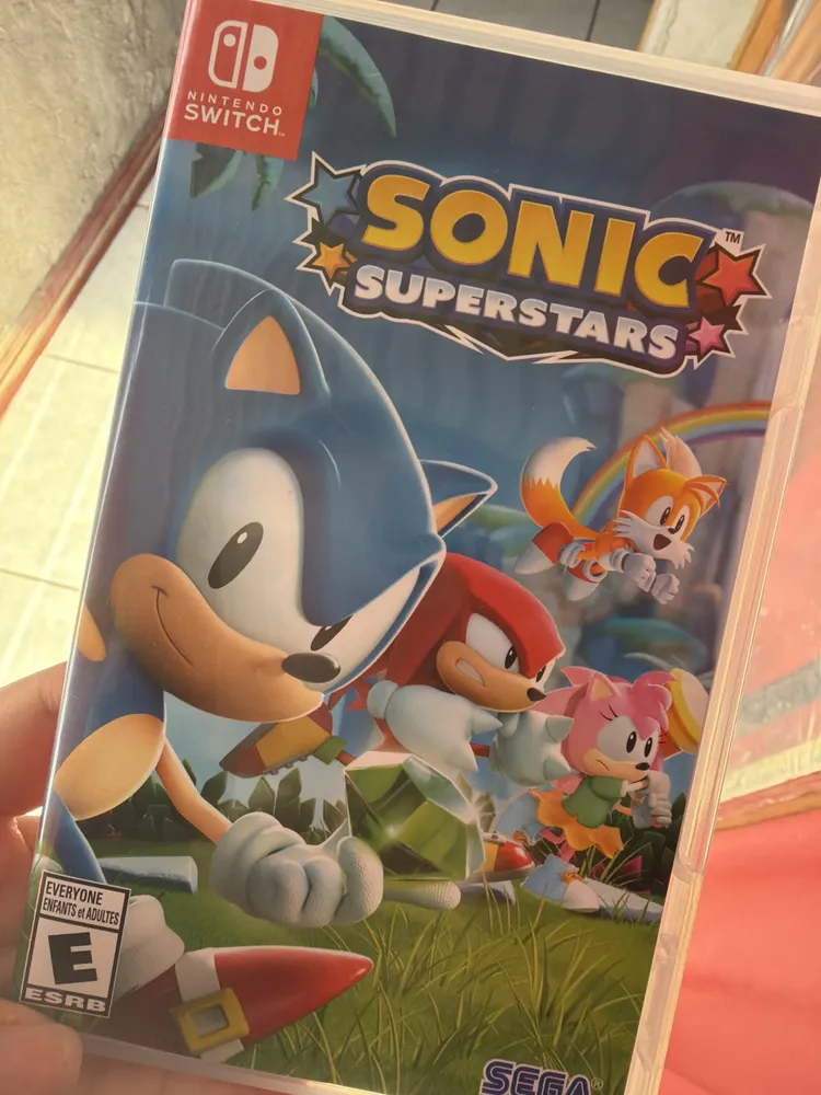 Jogo Sonic Superstars Switch Midia Fisica | MercadoLivre