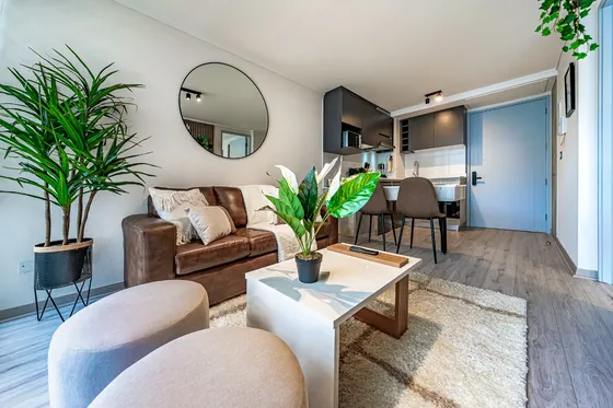 Departamento Nuevo Y Completamente Equipado En Santiago