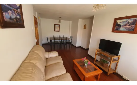 Arriendo Depto Amoblado 3d 1b Con Estacionamiento Los Andes
