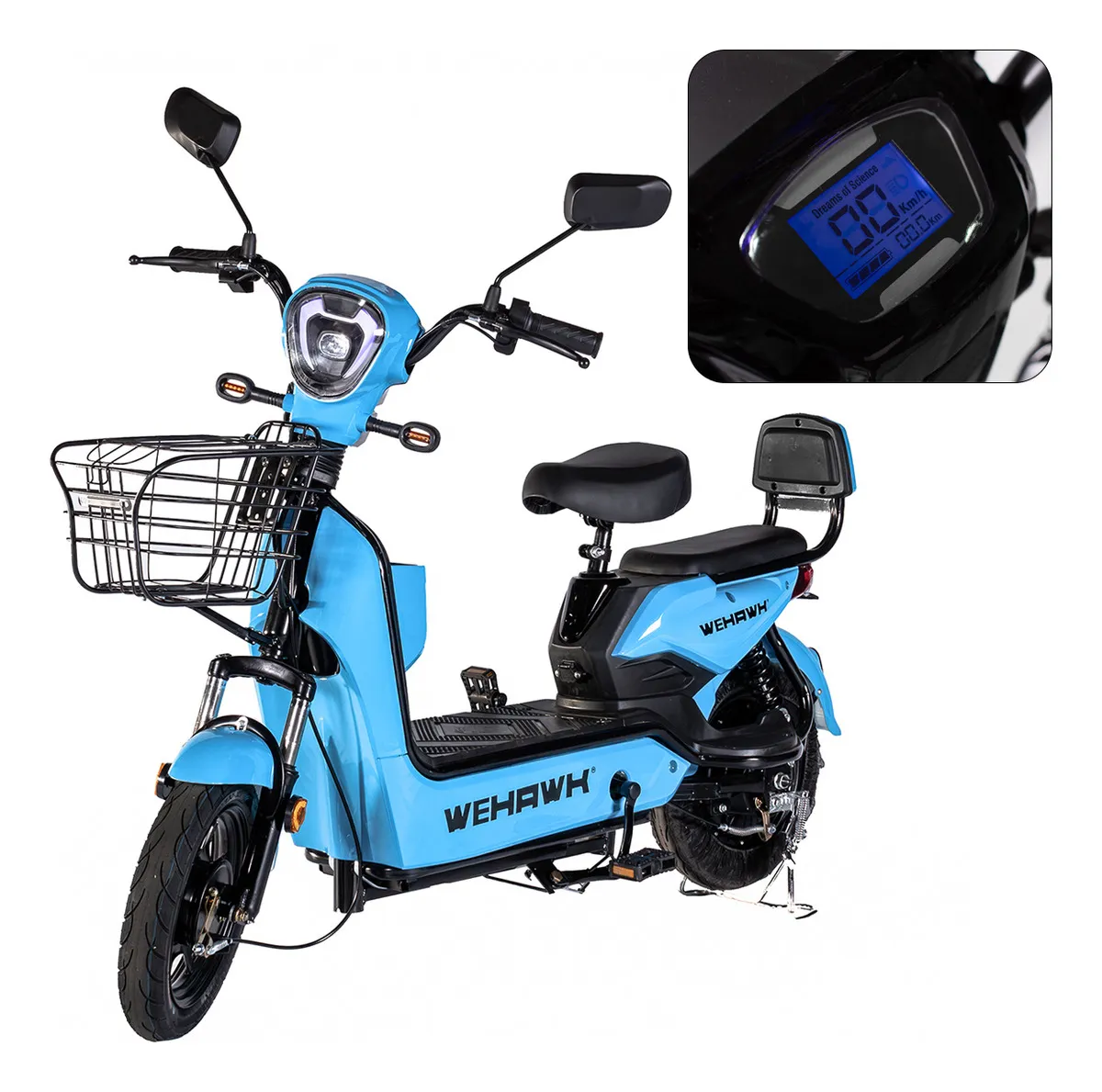 Bicicleta Eletrica Scooter Moto 500W 