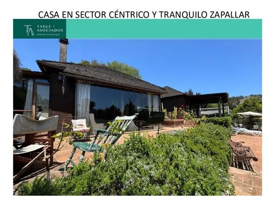 Casa En Sector Céntrico Y Tranquilo Zapallar
