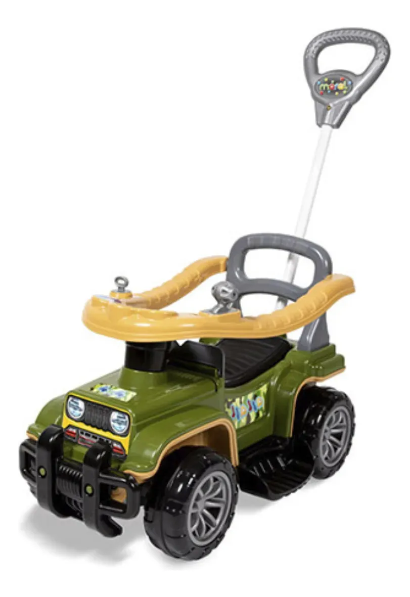 Carrinho De Passeio Infantil Empurrador Bebe Criança Andador Verde