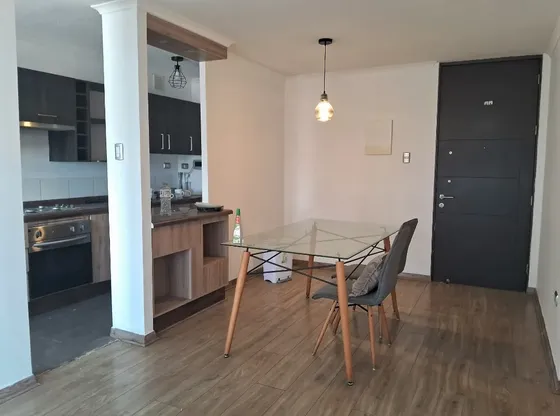 Semi Amoblado Incluye Lavadora Comedor Cocina Equipada