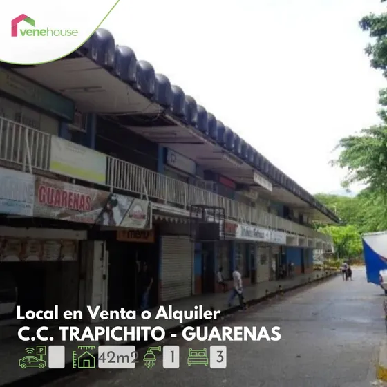 Local En Venta En C.c. Trapichito, Guarenas