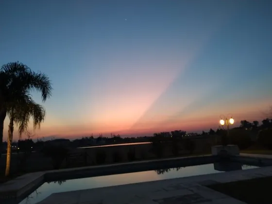 La Mejor Puesta Del Sol De San Eliseo, Con Vista Al Golf Y Laguna, Desde Una Casa Hermosísima.