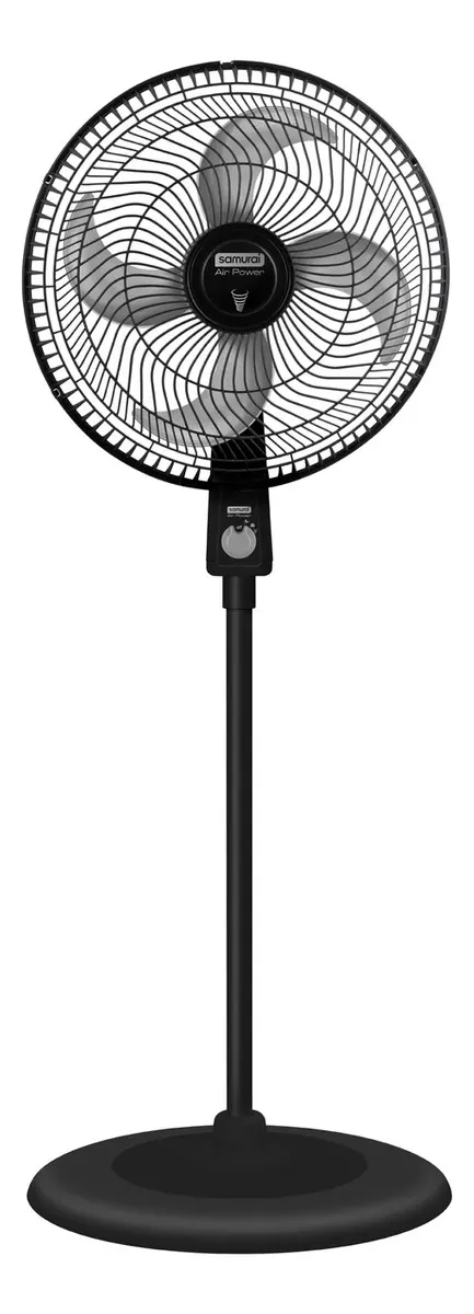 Ventilador Samurai Air Power Pedestal Negro 40.64 Cm 60 Hz Negro Gris Polipropileno 4
