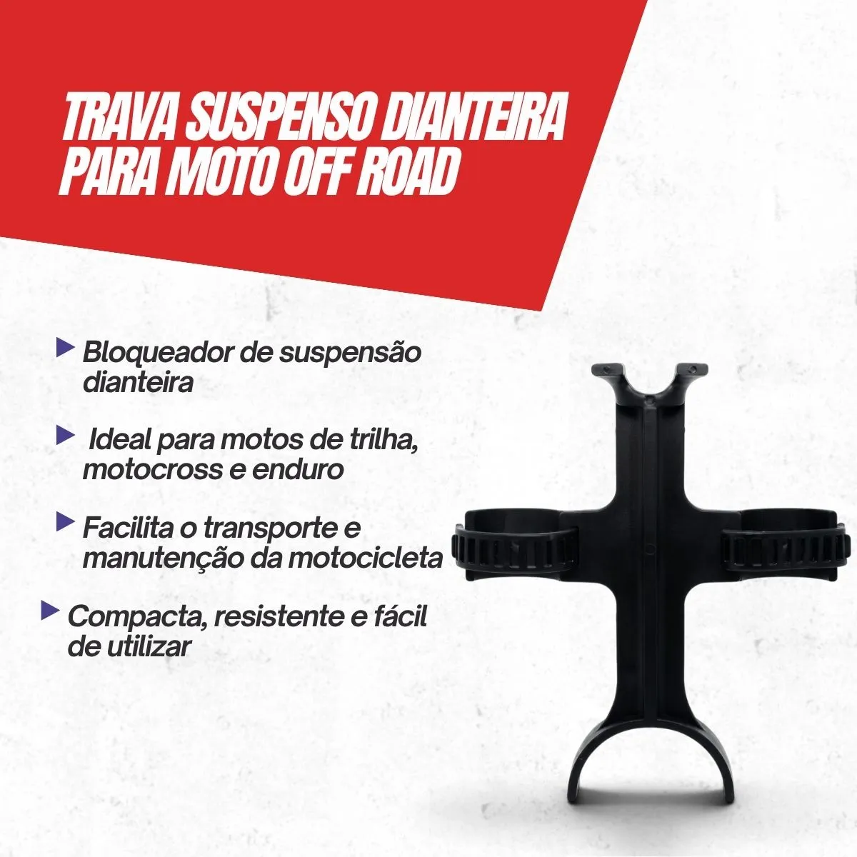 Trava Suspensão Crf 250f Moto De Trilha Motocross Bloqueador Dianteiro Enduro — foto 2