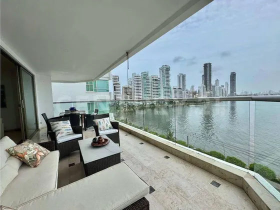 Venta Espectacular Apartamento Amoblado En Castillo Grande En Cartagena.
