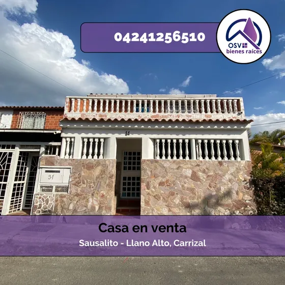 Casa En Llano Alto, Carrizal.