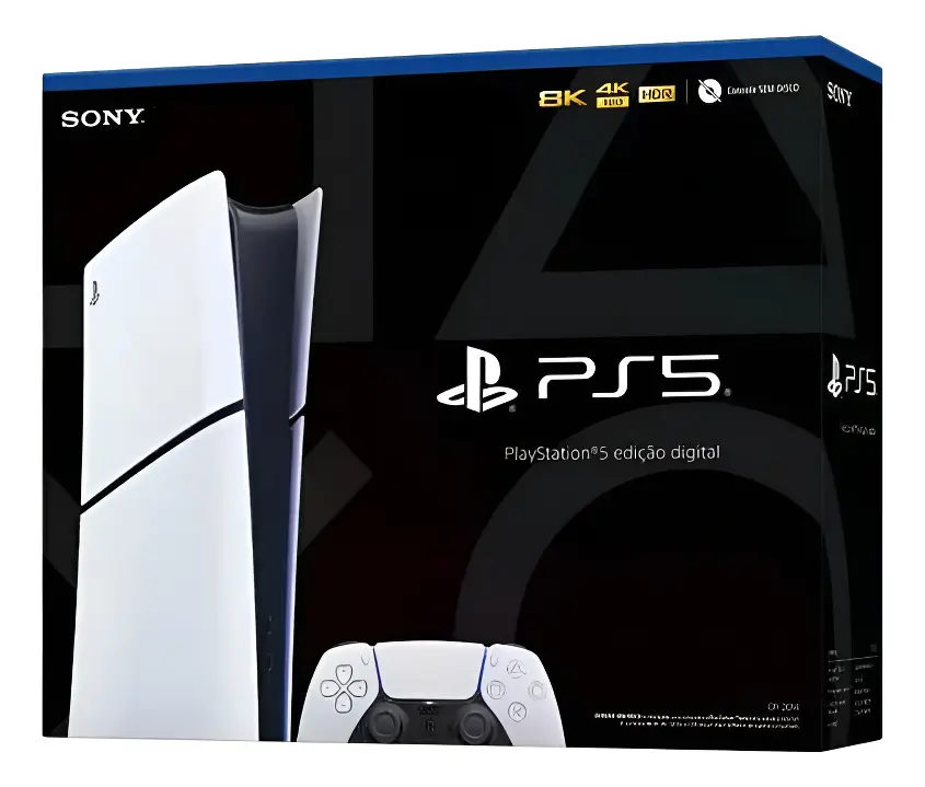 Console PlayStation 5 Slim Digital 825GB — branco
