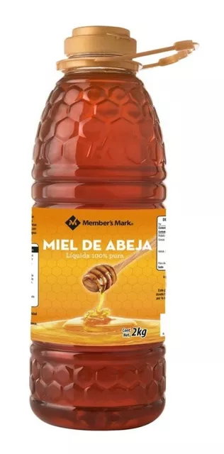 Miel De Abeja Liquida 100% Pura Y Natural Member's Mark® 2kg | MercadoLibre